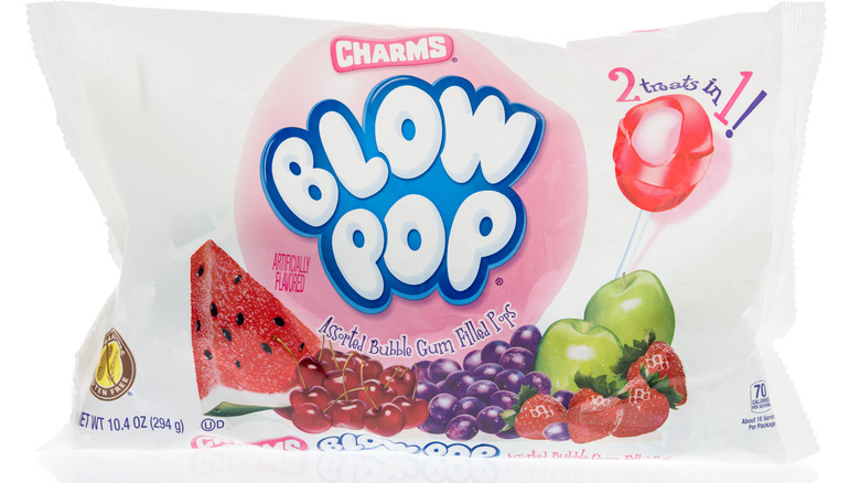 Blow pop lollipops