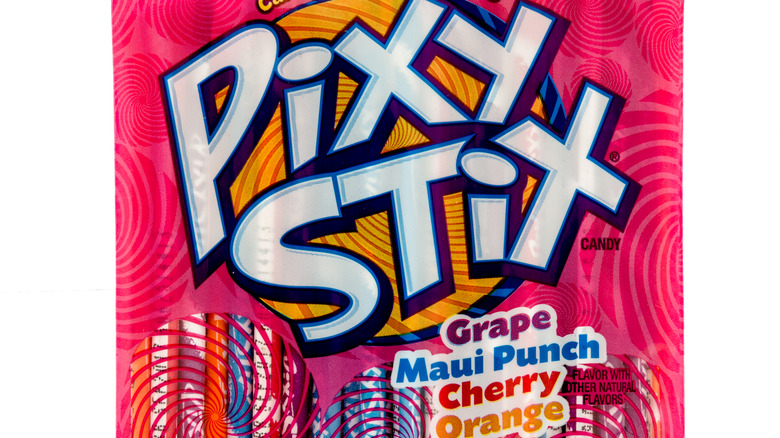 Pixy Stix candy