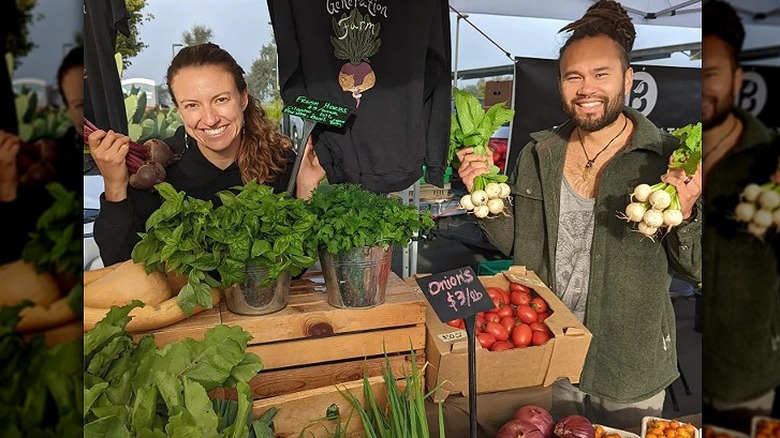 Beet Generation Farm veggies 