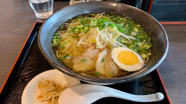 Ramen with an egg