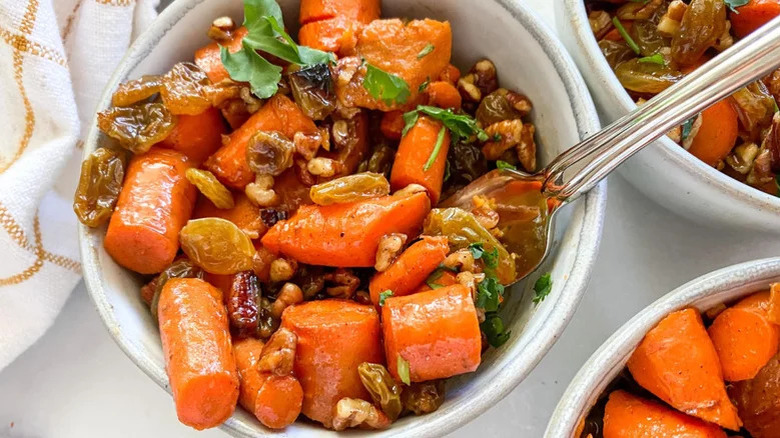 Sweet carrot casserole