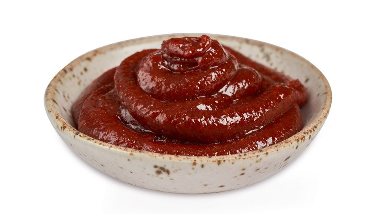 Gochujang in small dish