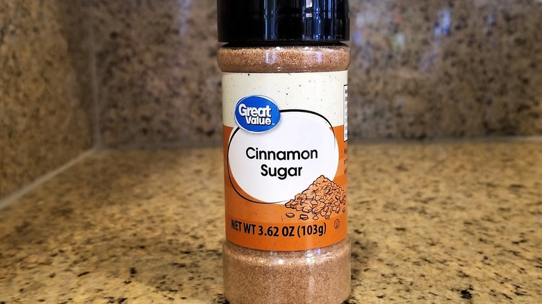 Cinnamon sugar jar