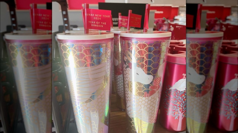 Starbucks Lunar New Year tumblers