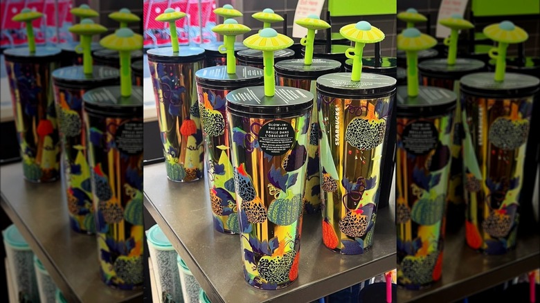 Starbucks UFO Halloween tumblers