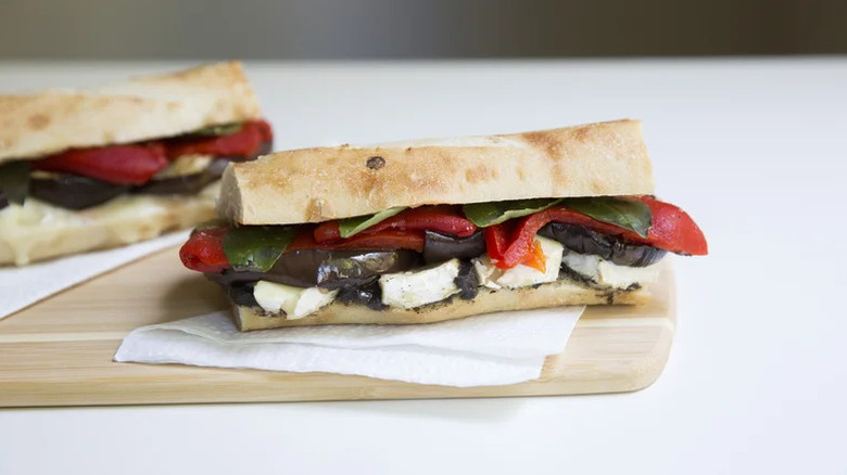 Mediterranean Eggplant Panini