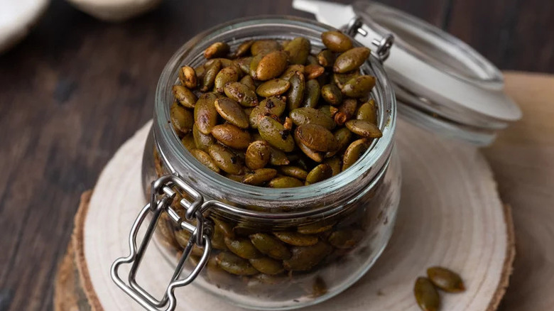 Chili-Roasted Pumpkin Seeds