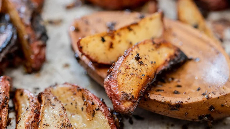 Lemony Roasted Potatoes