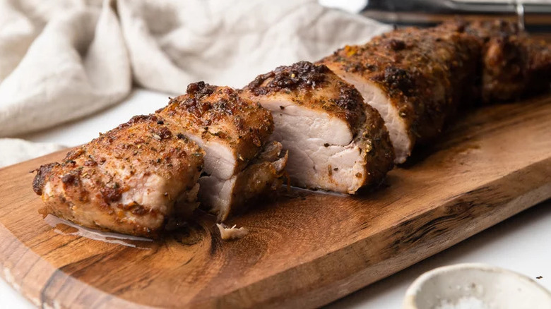 Simple Roasted Pork Tenderloin