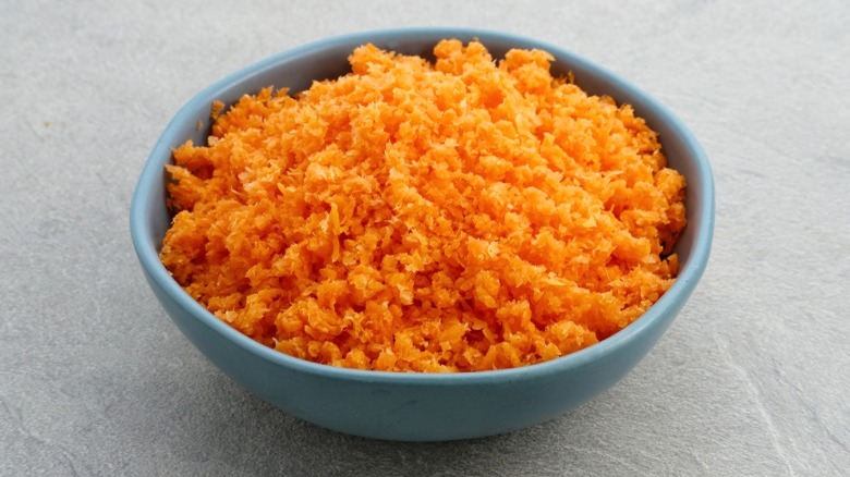 carrot juice pulp