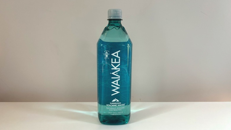 waiakea water bottle on table