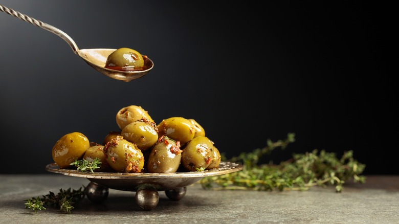 Marinated Spanish olives