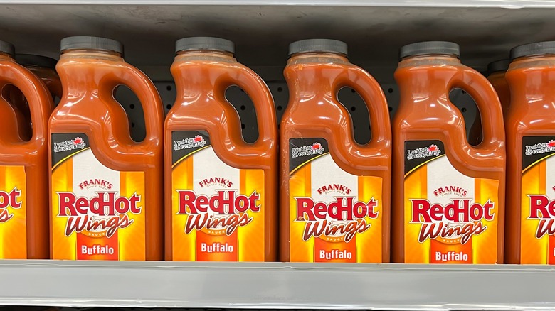 huge jugs of frank's redhot sauce