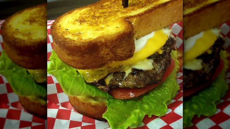 Cowboy Brunch burger at Stanton's