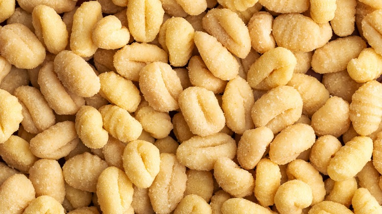 Uncooked gnocchi