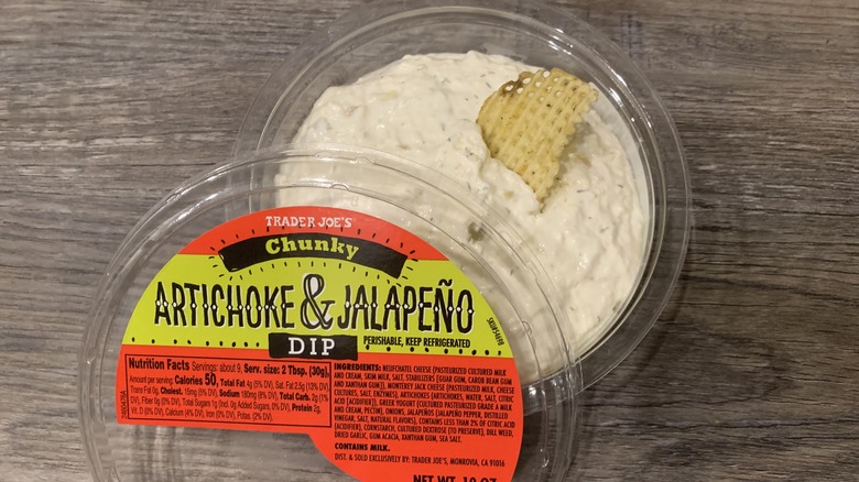 Artichoke & Jalapeno Dip trader joe's