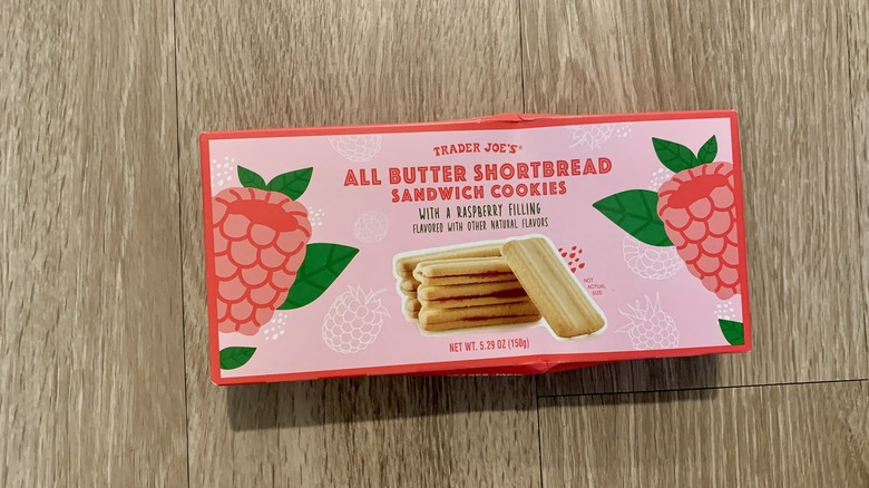 Trader Joe's shortbread sandwich cookies