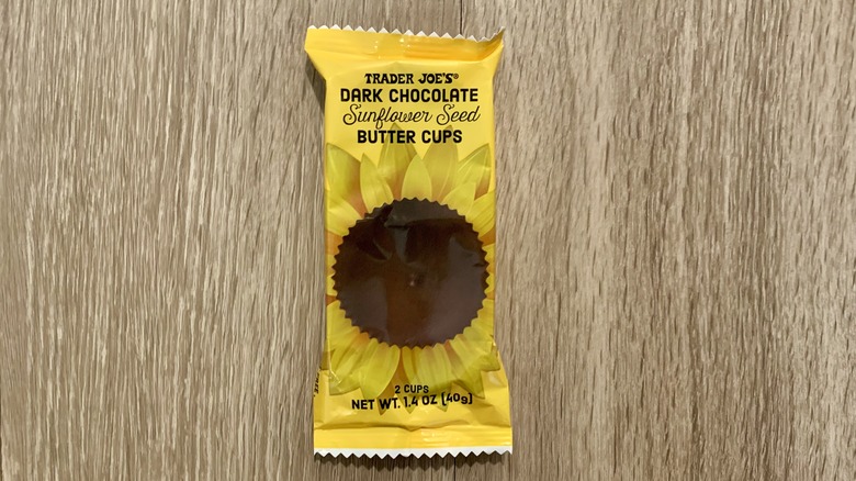 Trader Joe's chocolate sunflower cups