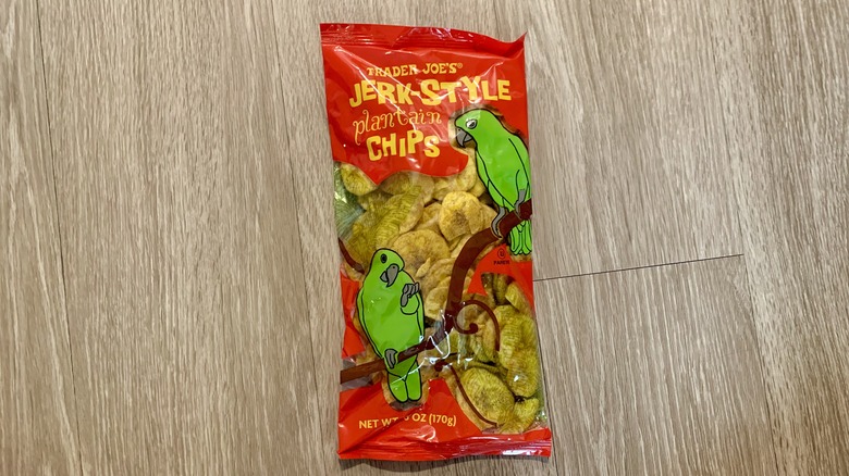 Trader Joe's jerk plantain chips