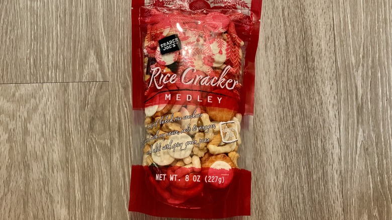 Trader Joe's rice cracker medley