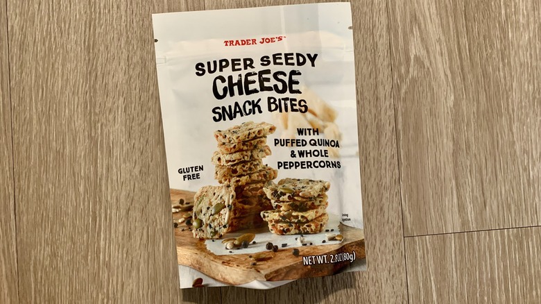 Super seedy cheese snack bites