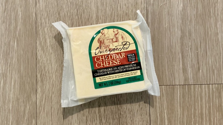 Trader Joe's unexpected cheddar cheese