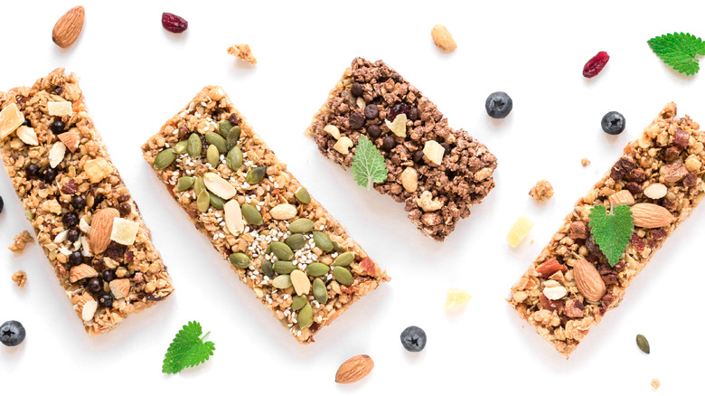 Various granola bars