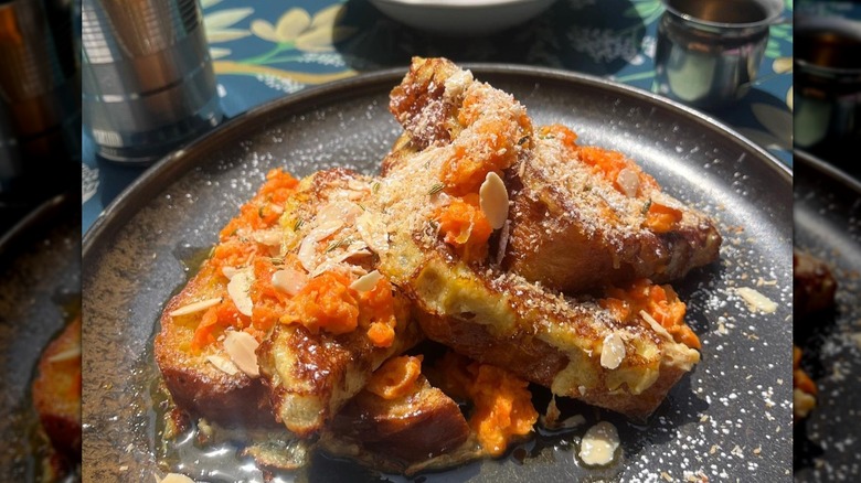 french toast with sweet potato
