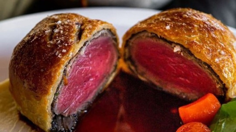 Beef Wellington at Hell's Kitchen