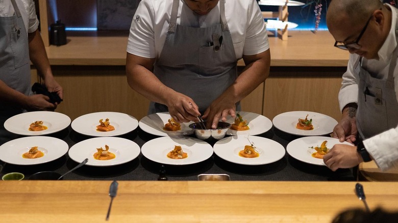 Japanese omakase chefs