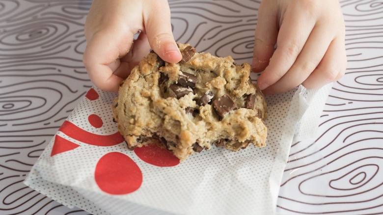 Chick-fil-A chocolate chip cookie