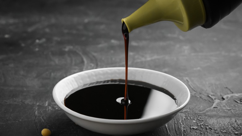 Dark soy sauce