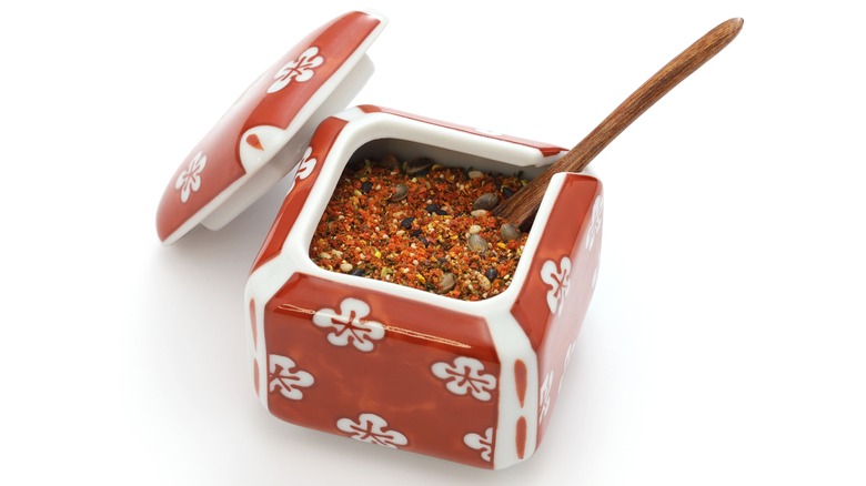 Shichimi Togarashi in a box