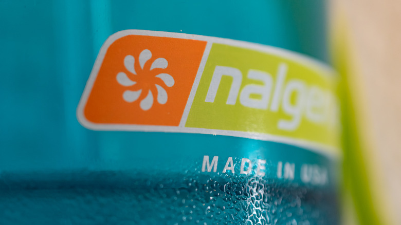 Nalgene water bottle logo