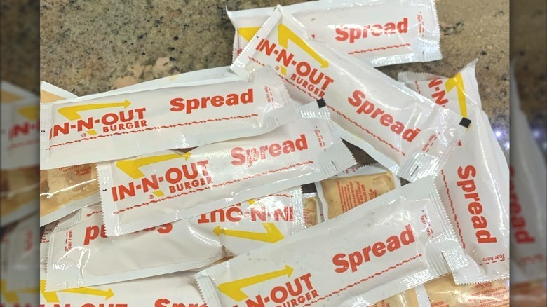 In-N-Out spread packets