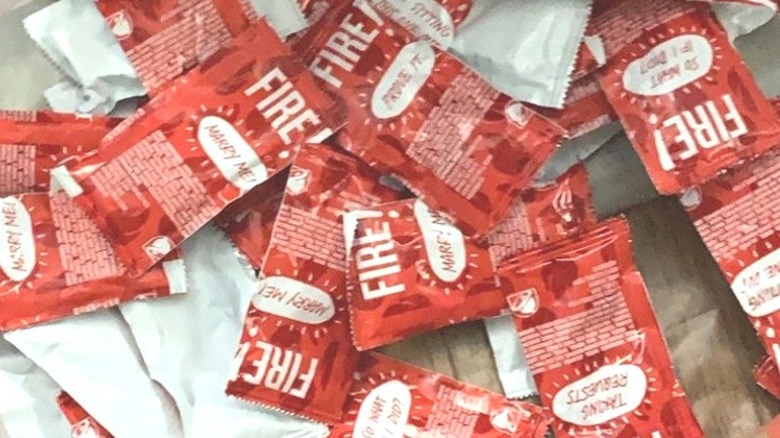 Fire Sauce packets