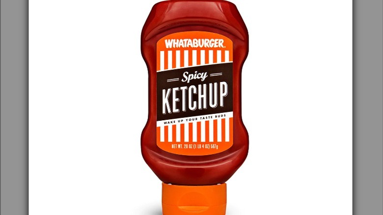 Whataburger ketchup bottle