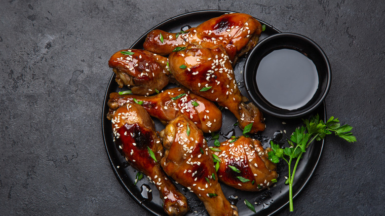 Chicken with hoisin sauce 