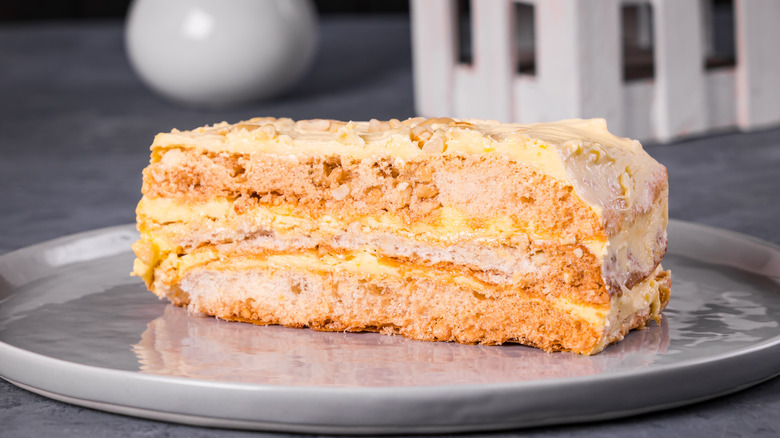 Sans rival on plate