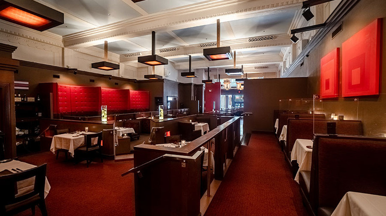 Kres Chophouse restaurant interior