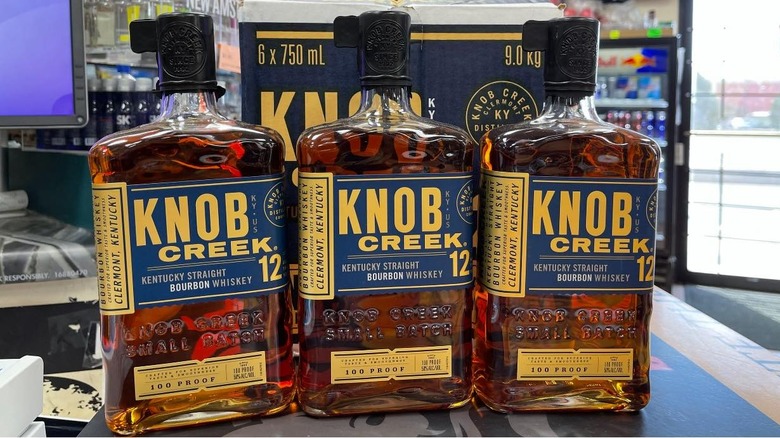 Knob Creek 12 Year bourbon