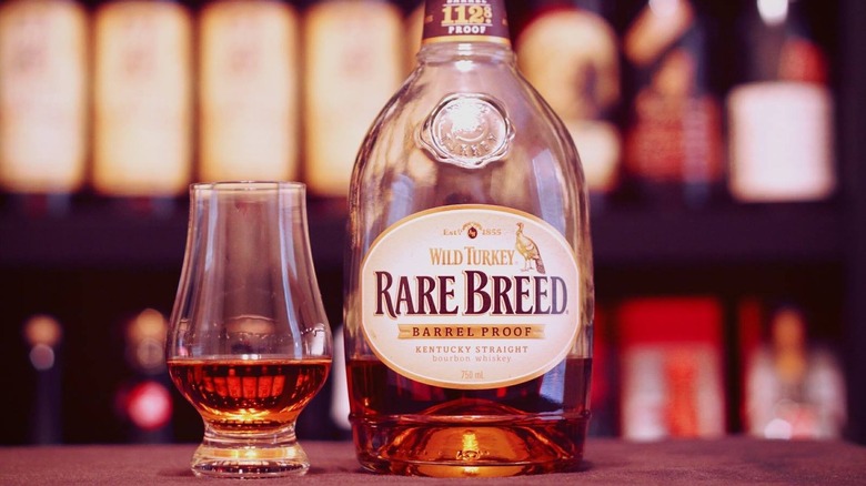 Wild turkey rare breed bourbon