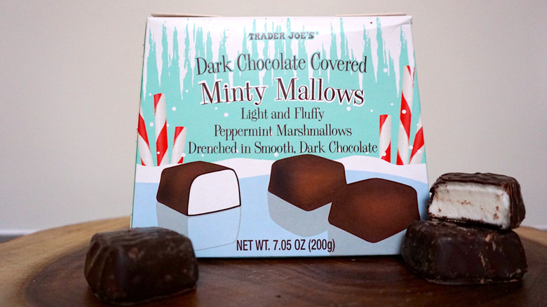 Dark Chocolate Covered Minty Mallows