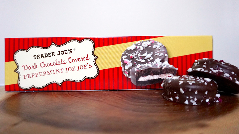 Dark Chocolate Covered Peppermint Joe Joe's