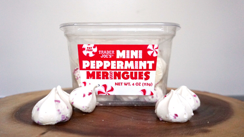 Trader Joe's Mini Peppermint Meringues