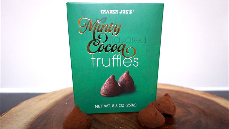 Trader Joe's Minty Flavored Cocoa Truffles