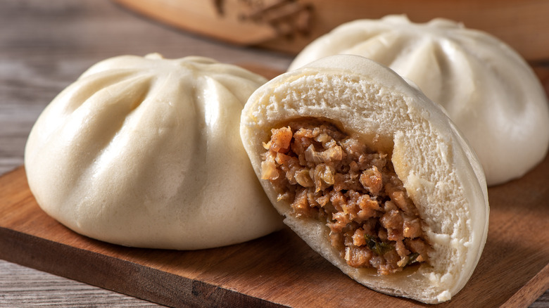 Meat Bao buns