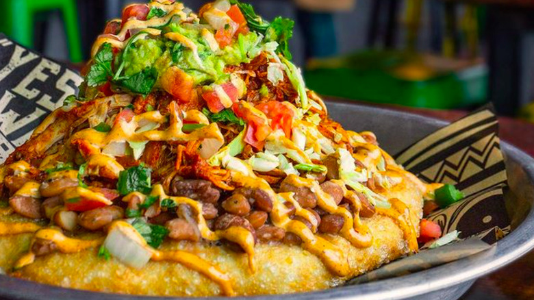 Fry bread taco