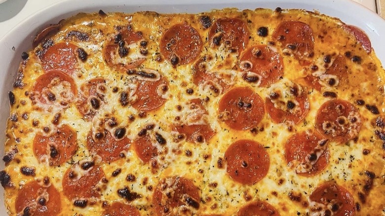 Pepperoni pizza dip