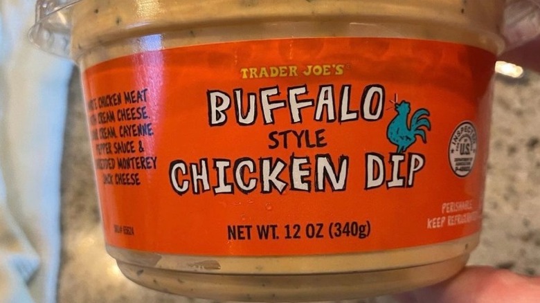 Buffalo chicken dip container